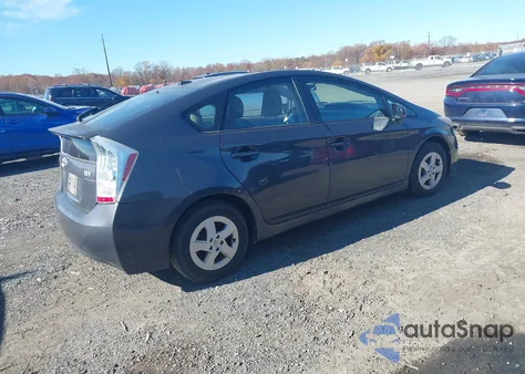 2011 Toyota Prius Three from USA, damaged, VIN JTDKN3DU3B1460257